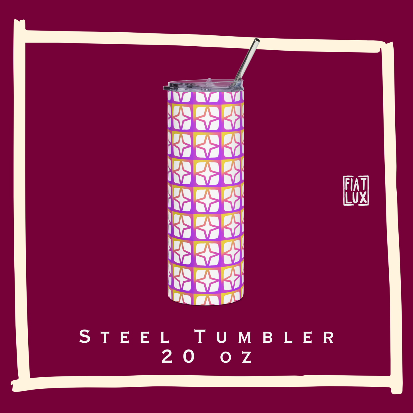 Stainless steel tumbler
