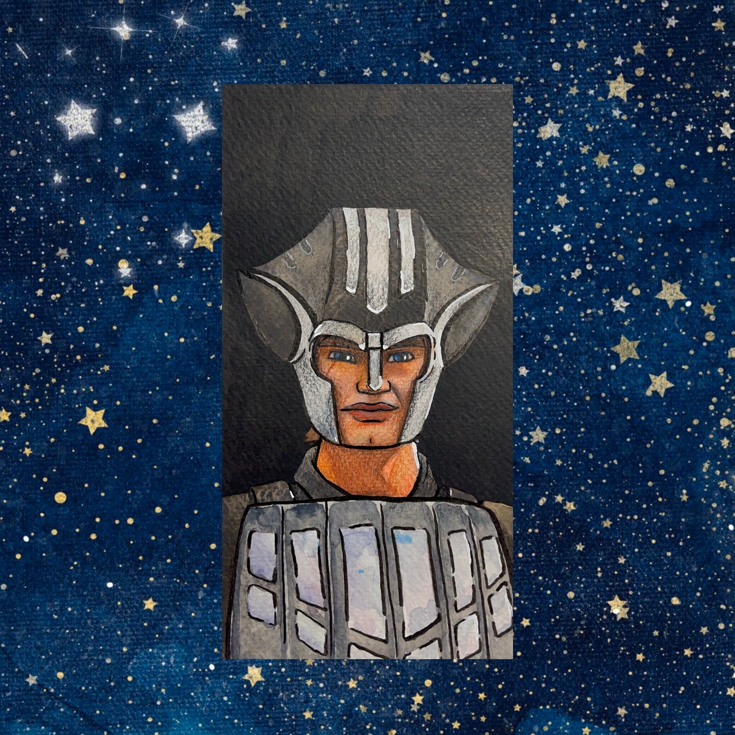 Zygerrian Disguise Ani Watercolor