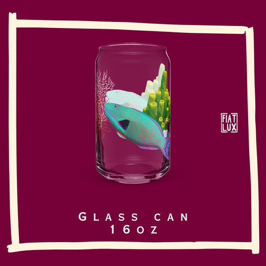 Can-shaped glass