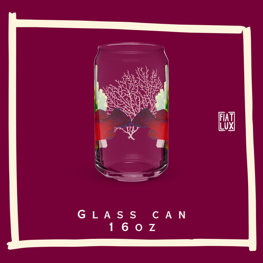 Can-shaped glass