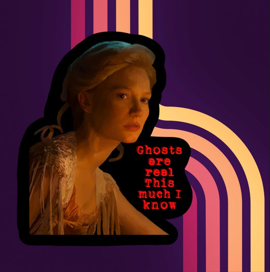 Final Girls Stickers - Crimson Peak Edith Cushing Mia Wasikowska Portrait Vinyl Sticker