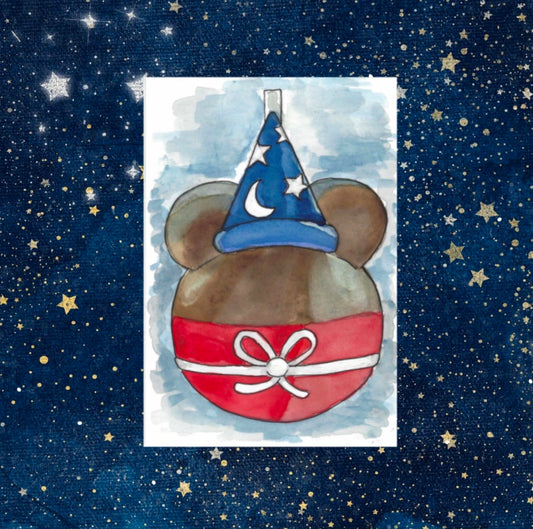 Sorcerer Fantasy Dessert Food Illustration - The Happiest Caramel Apples on Earth - Fiat Lux Illustration