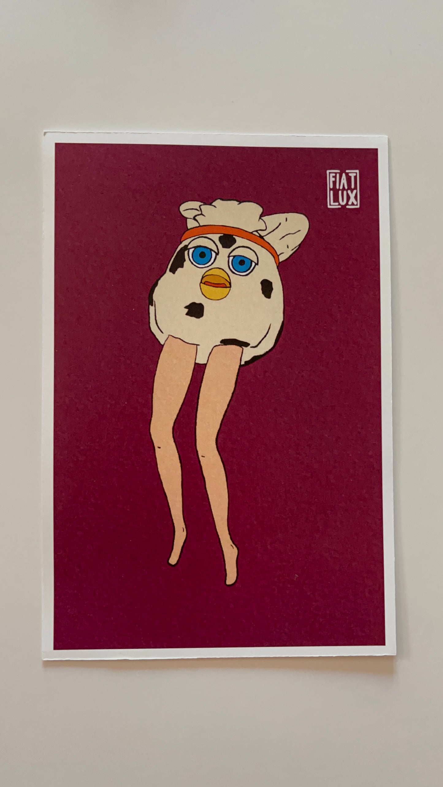 Cursed Furbies - Furby 1998 4x6 Art Print