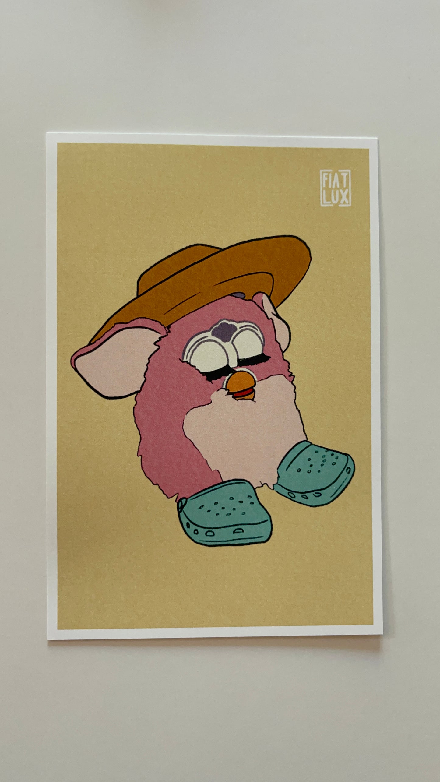 Cursed Furbies - Furby 1998 4x6 Art Print