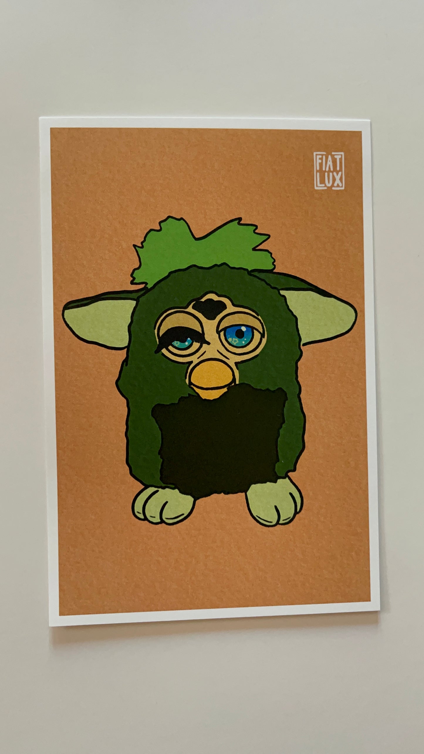 Cursed Furbies - Furby 1998 4x6 Art Print