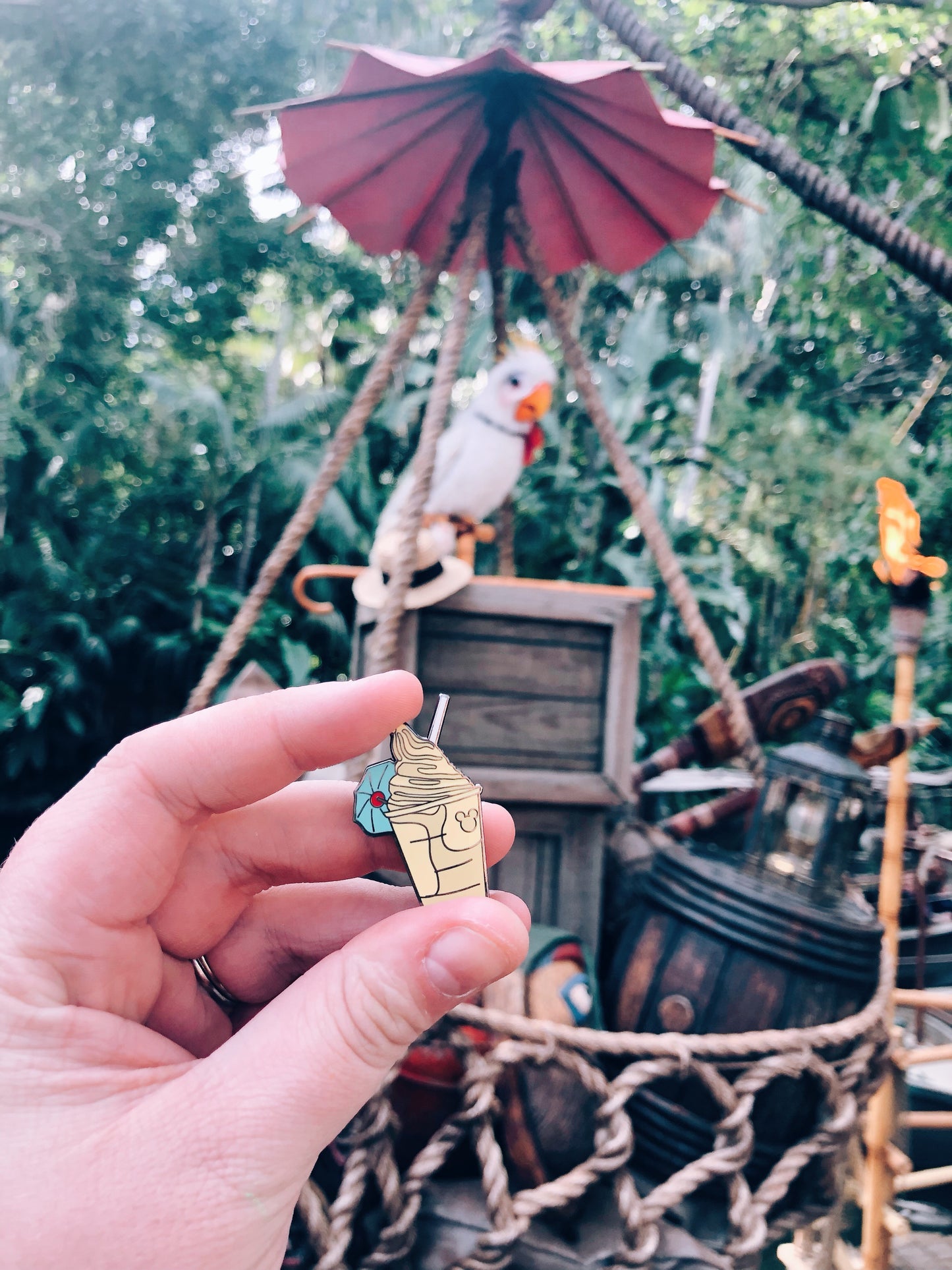 Pineapple Whip Dessert Enamel Pin