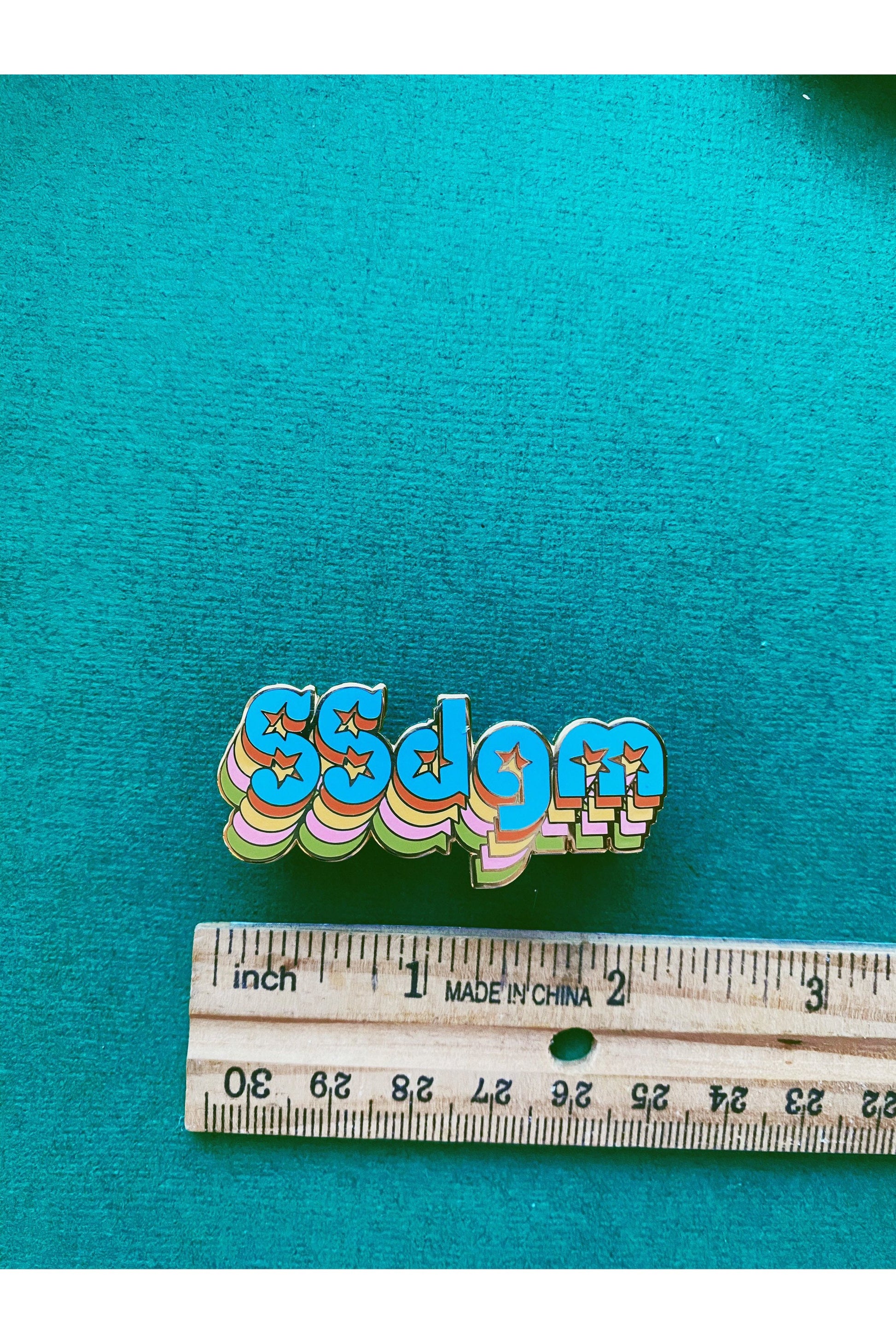 SSDGM True Crime Podcast My Favorite Murder Retro Enamel Pin.