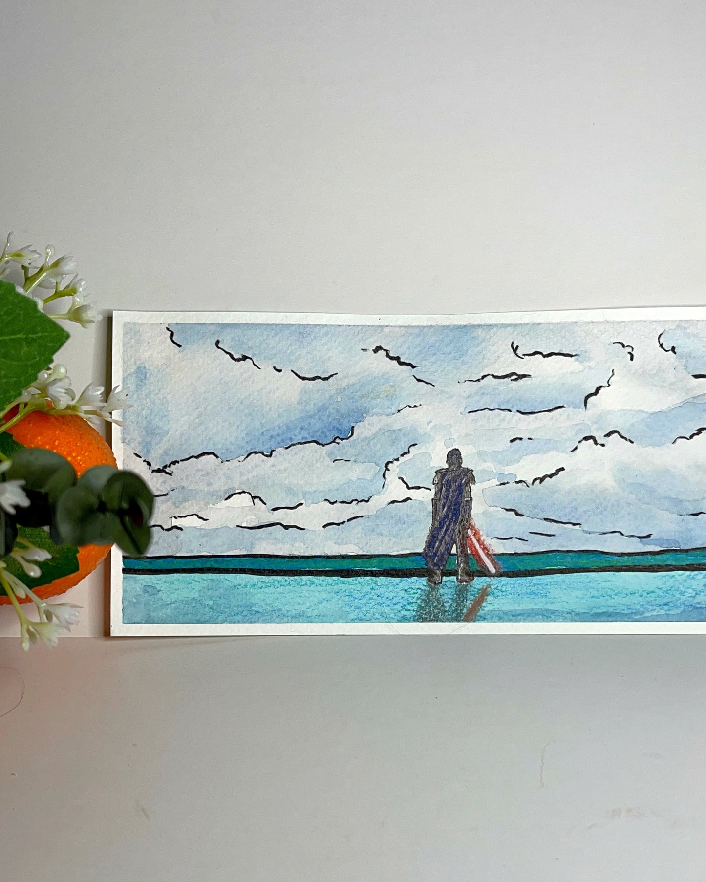 Reva Sevander Inquisitor Shadow Watercolor - Fiat Lux Illustration