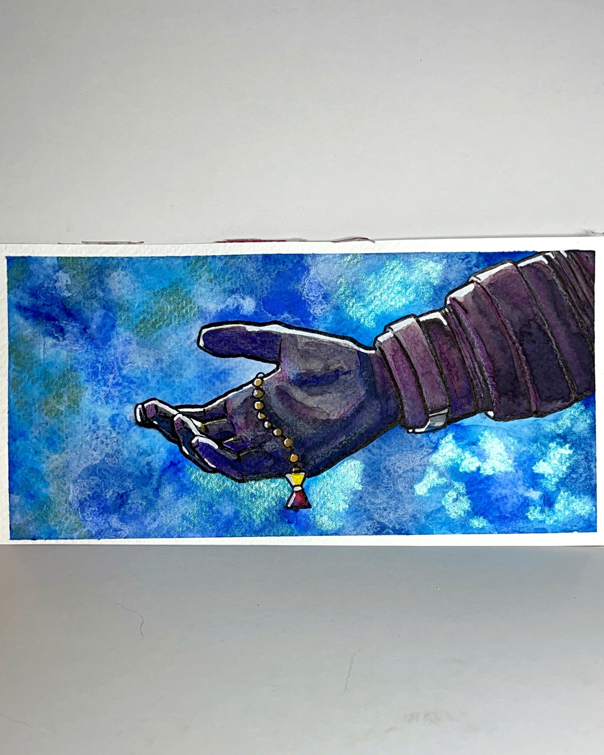 Anakin Ahsoka Watercolor - Fiat Lux Illustration