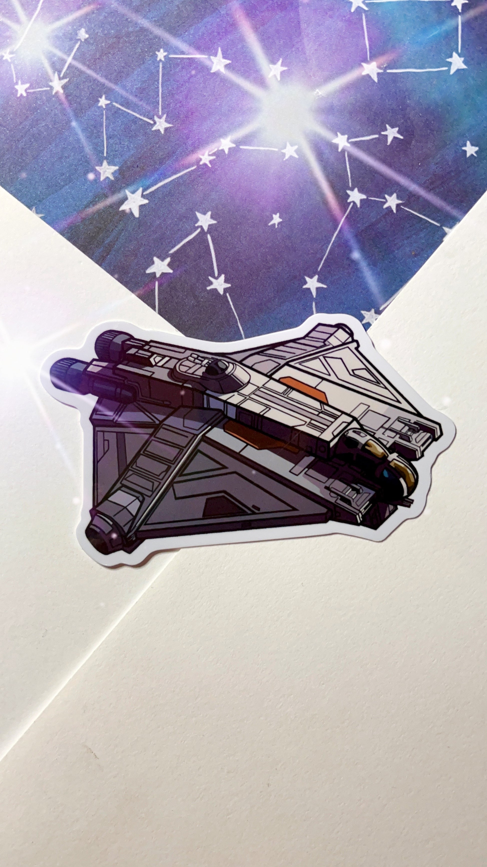 The Ghost Starfighter Rebels Crew Vinyl Sticker