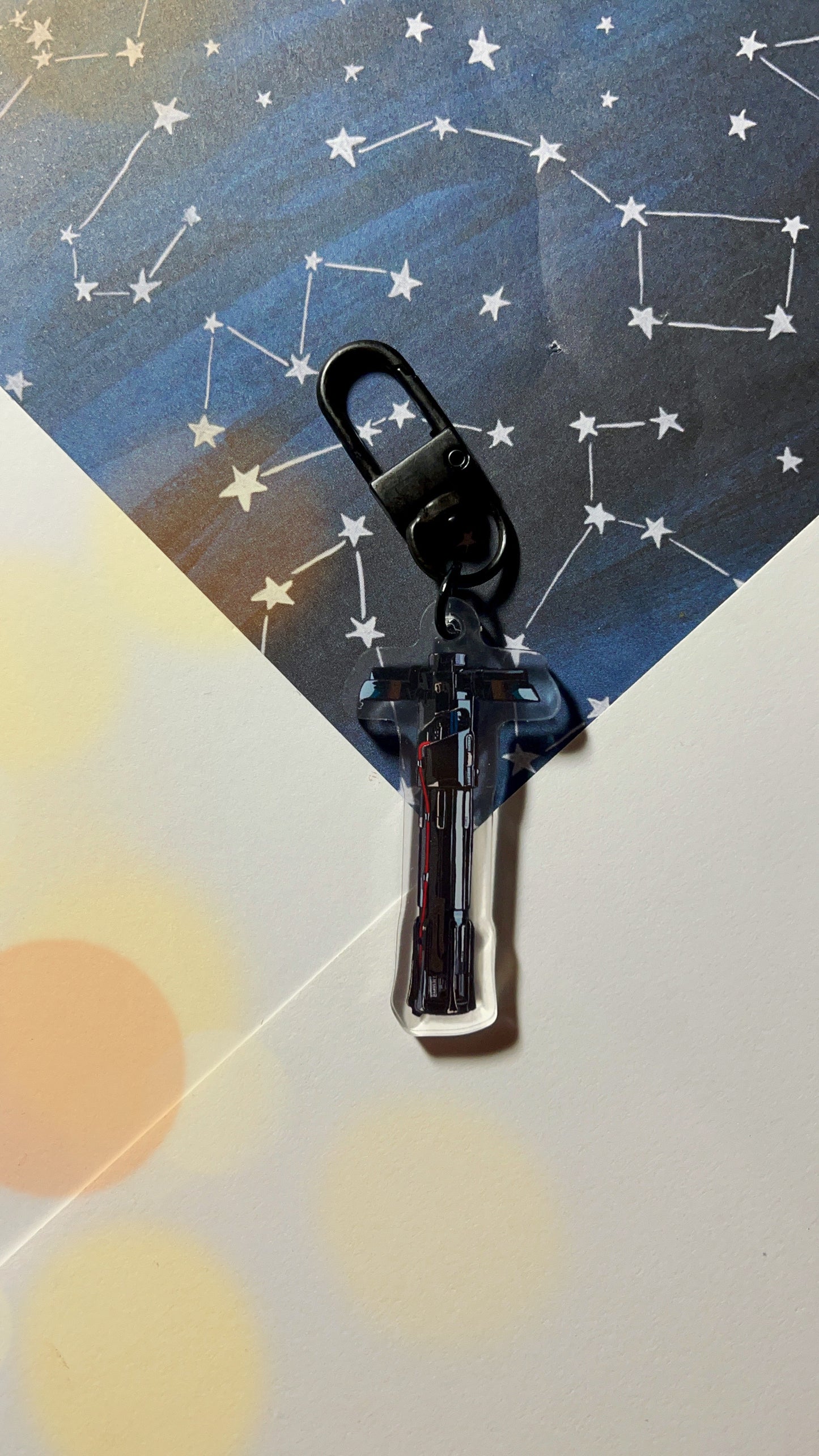 Kylo Ren Dark Side Lightsaber Acrylic Keychain