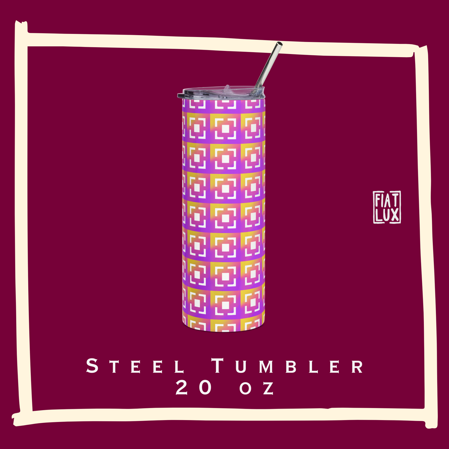 Stainless steel tumbler