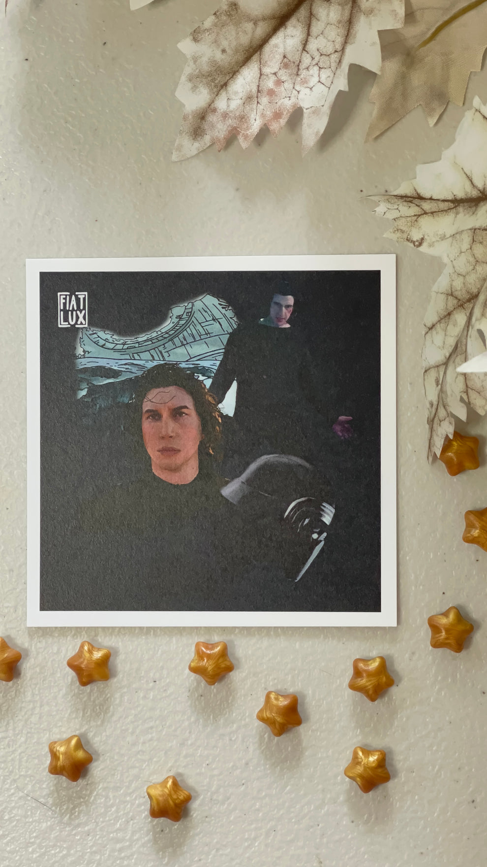 Benjamin Moon Files Three Ben Moon Illustration Mini Print 4x4 – Fiat Lux Illustration