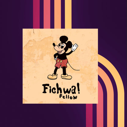 Fichwa! Fellow Wall Animal Kingdom Vinyl Sticker