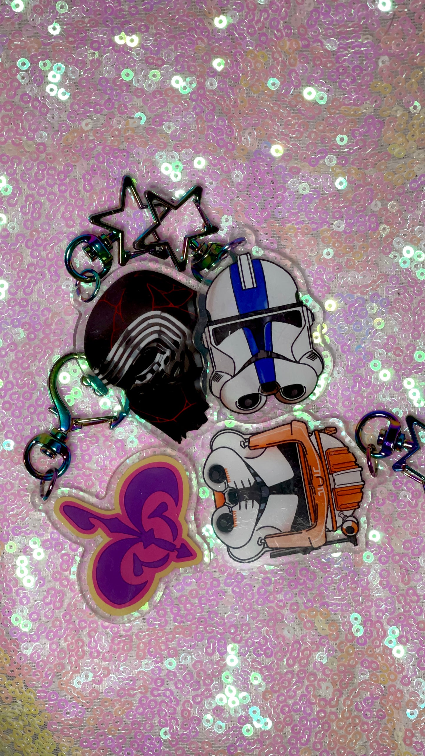 Naboo Royal Crest Lake Country Dress Colors Acrylic Keychain
