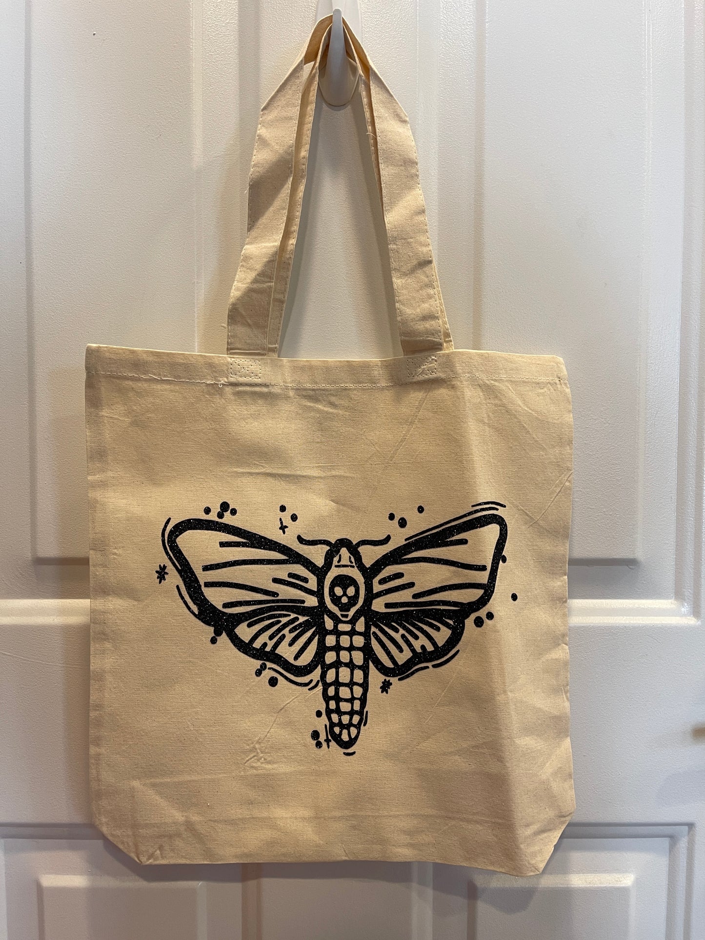 Halloween Totes - Death Head Moth, Jack O'Lanterns, Furby