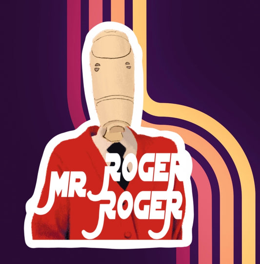 Mr Roger Roger’s Neighborhood B1 Battle Droid Vinyl Sticker