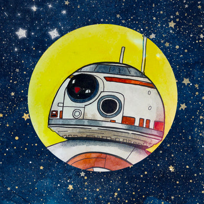 BB-8 * Droids Original Watercolors