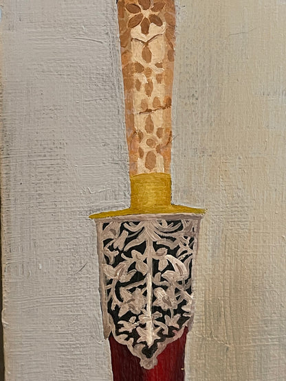 Knives Oil Painting Series 3x9